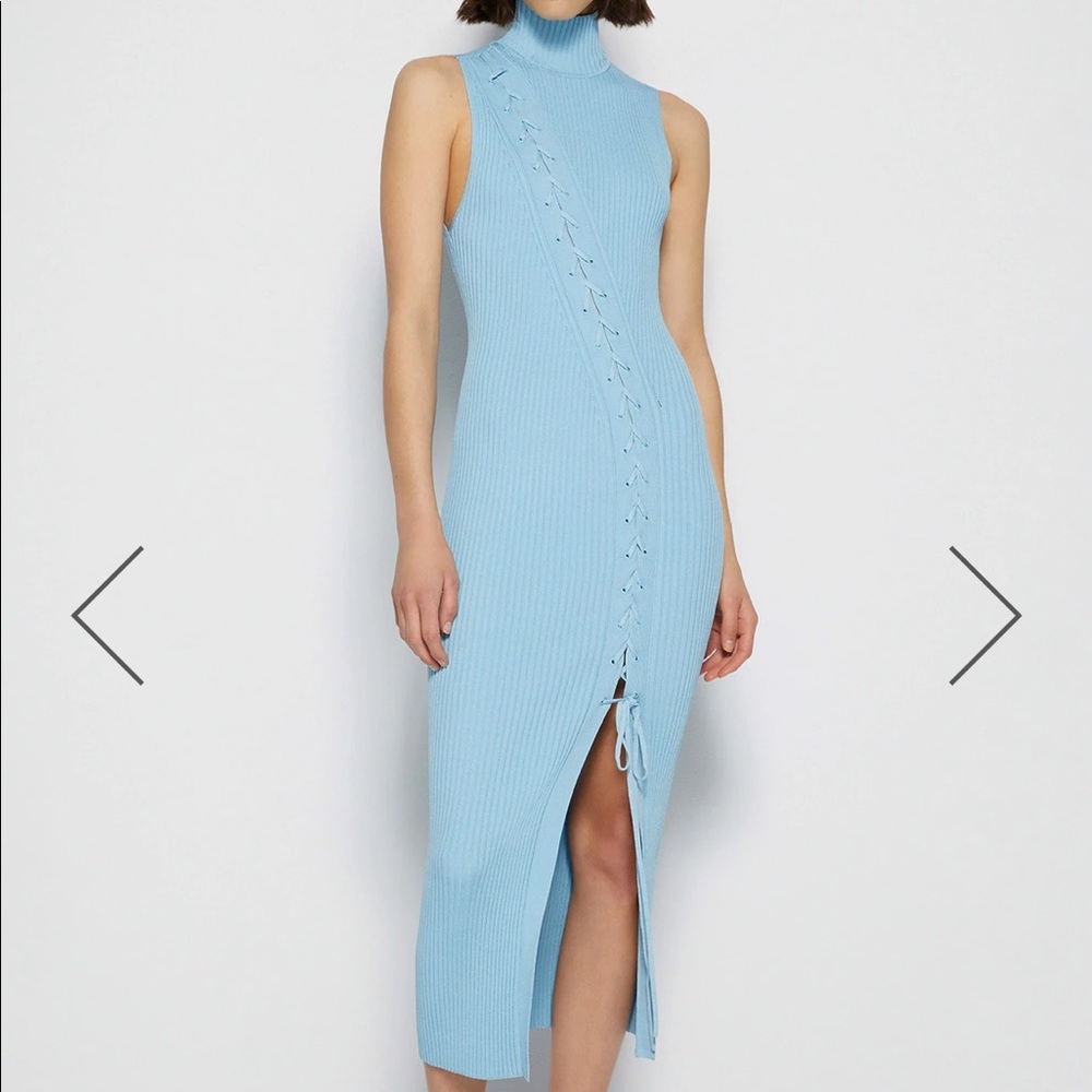 Jonathan Simkhai Lace Up Dress